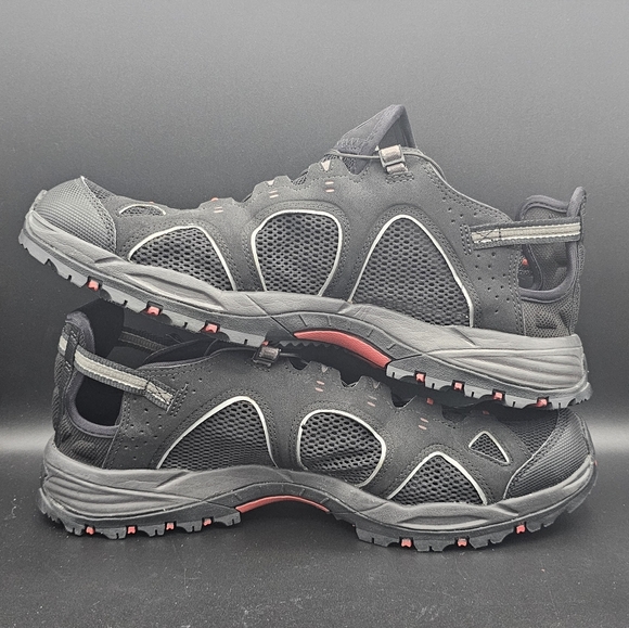 Size 12 - Salomon Techamphibian 3 Black Trail Hiking Shoe - Picture 6 of 8